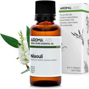 Huile essentielle NIAOULI - 30mL - 100% Pure, Naturelle, Chémotypée et Certifiée AB