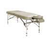 Table de massage pliante alu 71cm crème